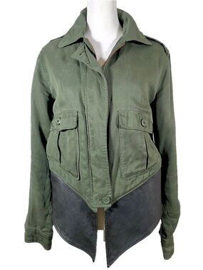 Dakota Collective Utility Leather Jacket Madewell Dissh Revolve Free People